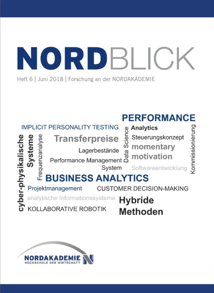 Journal Cover NORDBLICK, 06/2018, Nordakademie